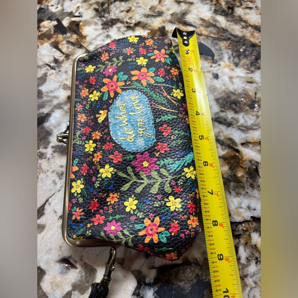 NATURAL LIFE Colorful Floral Wristlet Clutch - Picture 5 of 13